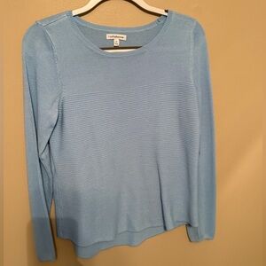 Croft & Barrow Light Blue Long Sleeve Top